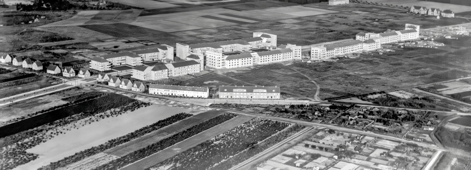 20er Siegfriedviertel Luftaufnahme
