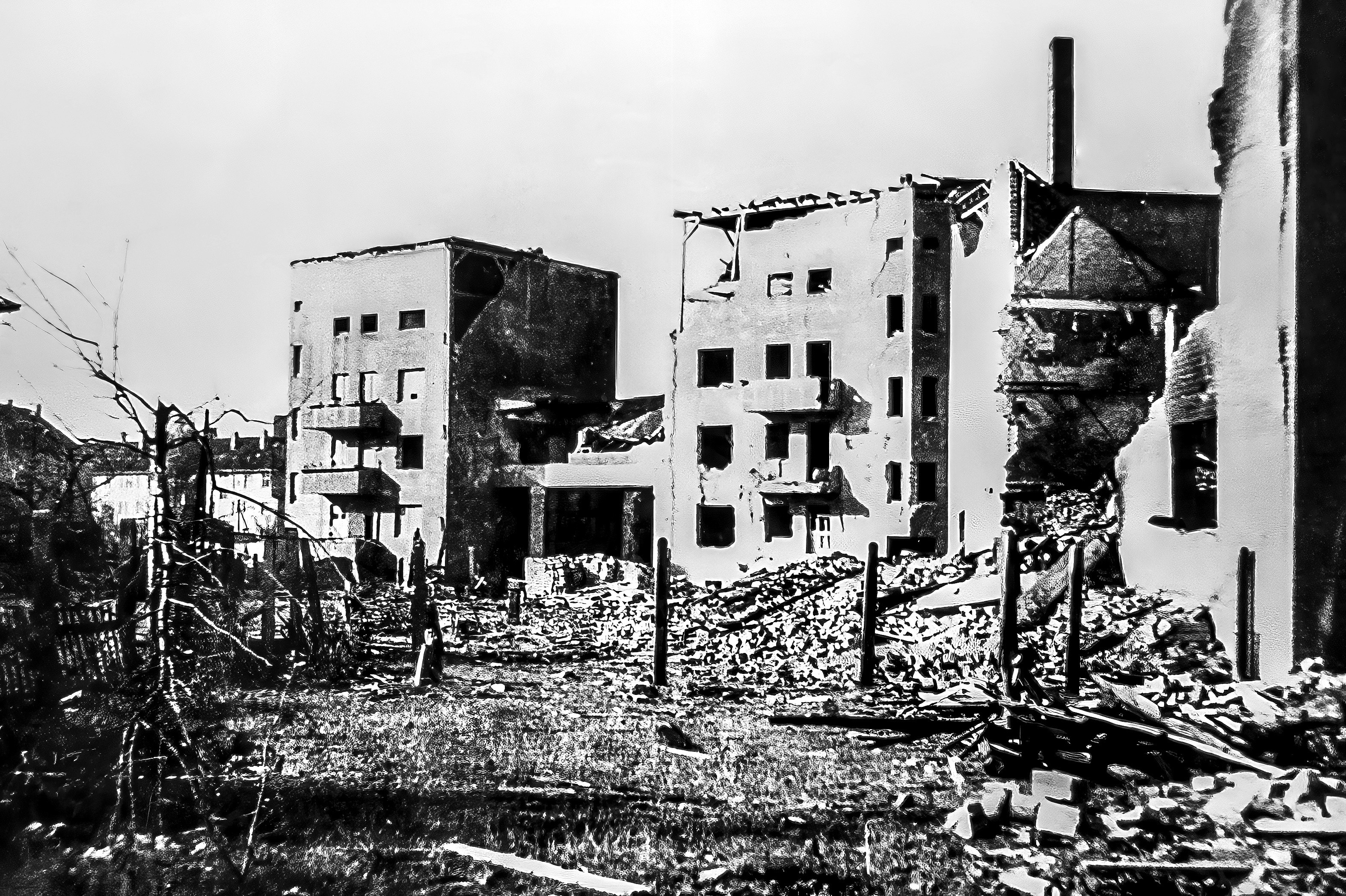 40er Siegfriedviertel Zerstoerung 01