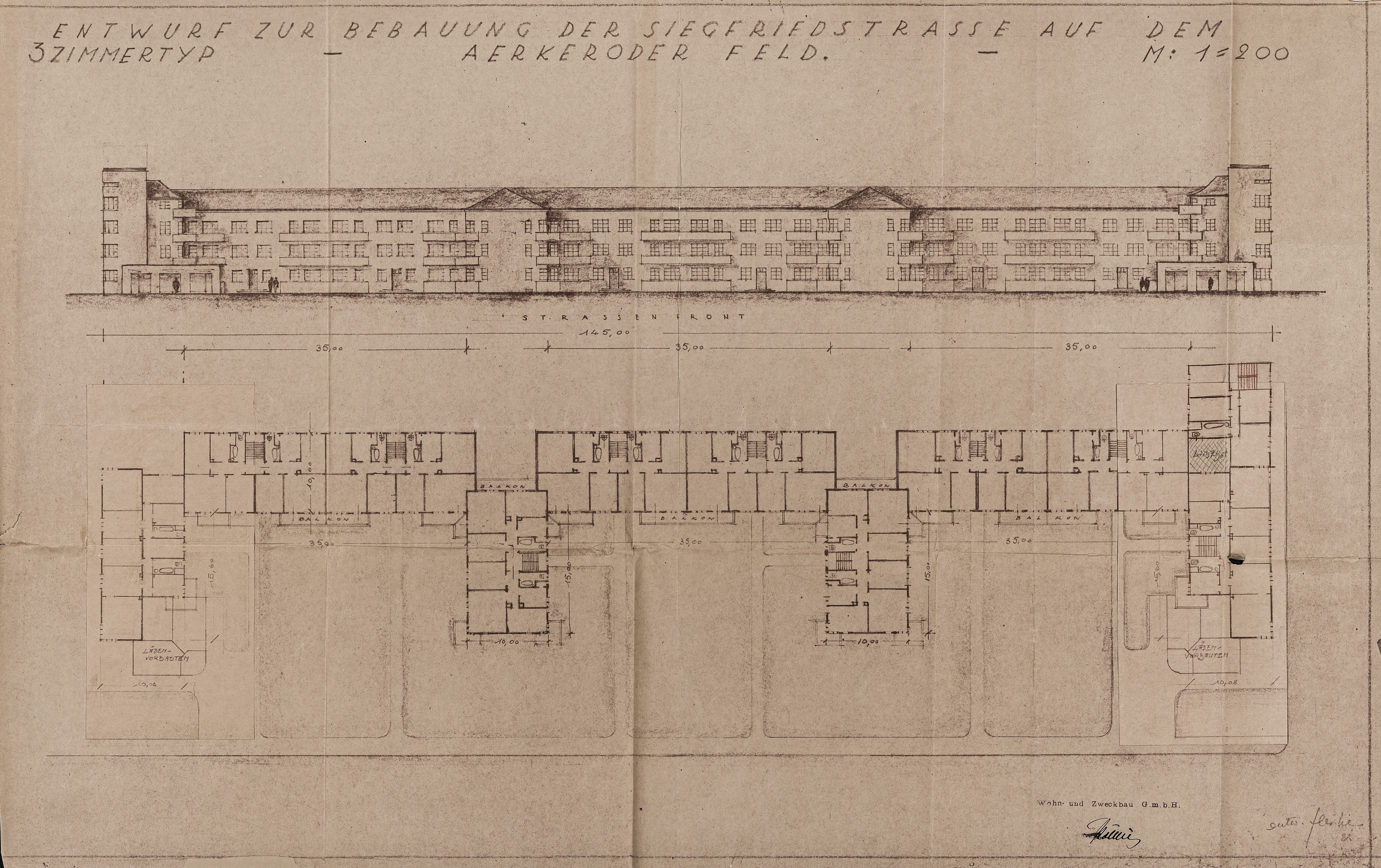 Ansicht Siegfriedstr 1920er 4000