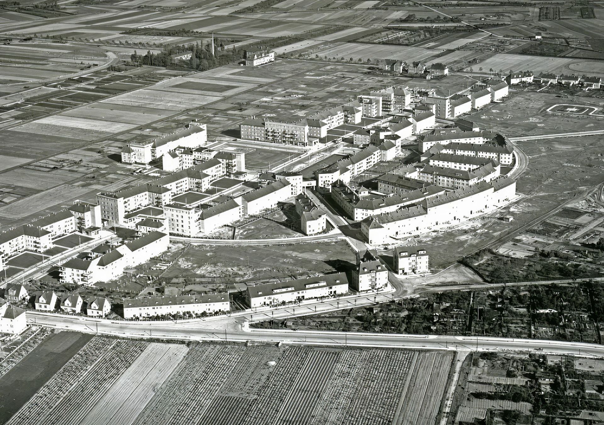 buildings top view